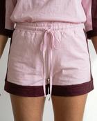Haze Cotton Shorts 'Pink &amp; Burgundy' image