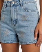 Sandy Pearl Star Shorts 'Denim' image