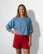 Dahlia Tencel Top 'Denim' image