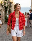 Lorelei Polka Dot Jacket 'Red &amp; White'