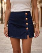 Serena Denim Skorts 'Dark Denim'