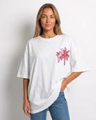Flair Oversized T-Shirt 'White' image