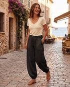 Cloud Balloon Leg Trousers 'Black' image