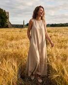Monaco Viscose Dress 'Oatmeal' image