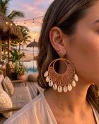 Salina Earrings 'Beige' image