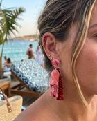 Tropica Earrings 'Pink &amp; Red' image