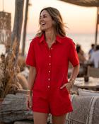 Elena Playsuit 'Red' image