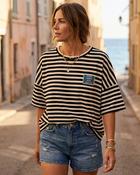 Amor Stripes Sweatshirt 'Black &amp; White' LIVE 30/7