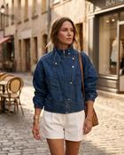 Mellin Funnel Neck Jacket 'Dark Denim' image