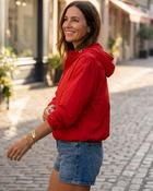 Chloe Lightweight Hooded Jacket 'Red'