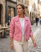 Mellin Funnel Neck Jacket 'Pink' image
