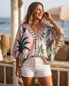 Jenny Scarf Blouse 'Multicoloured' image