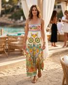 Blanch Sun Linen Dress 'Multicoloured' image
