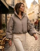 Delia Puff Jacket 'Beige' image