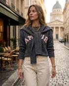 Kyra Wool Knit Jumper 'Grey' image