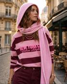 Lana Wool Hood &amp; Scarf Piece 'Baby Pink' LIVE 24/9 image