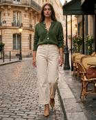 Neral Wide Leg Jeans 'Cream' LIVE 17/9 image