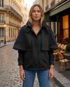 Skye Cape Trench Jacket 'Black' image