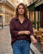 Elodie Shirt 'Aubergine' image