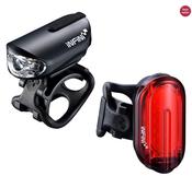 Olley lightset micro USB front and rear lights black image
