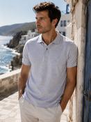 Men's Pique Polo Grey (3125)