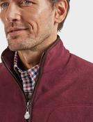 Men's Fleece Gilet (Burgundy) 4191