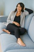 Women's Brushed Thermal Long Johns Winter Leggings (2227) Black by Vedoneire of Ireland