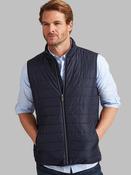 Men's Padded Hybrid Gilet (4717) Navy image