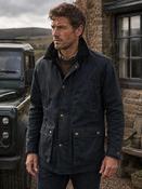Men's Traditional Wax Jacket (3154) Navy image