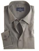 Long Sleeve Linen Shirt Olive image