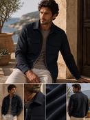 Men's Interlock Jacket (4328) Navy image