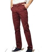 Men's Twill 100% Cotton Trousers (3600) Maroon