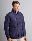 Mens Padded Jacket (3098 Navy) warm coat in navy blue