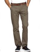 Men's Twill 100% Cotton Trousers (3600) Smoked Green image