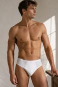 Men's 3 Pack Slip brief (1004) Navy White Charcoal