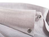 Men's Summer Cotton Linen Short Sleeve, Stone image