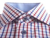 Shirt, Wrinkle Free, Bamboo Mix (2230 Saunders Red)