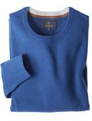 Textured Crew Neck (3141) Elemental Blue