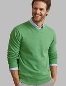 Men's V-Neck Jumper (4400) Cotton Cashmere Nephrite