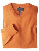 V-Neck Jumper (4400)  Apricot Crush image