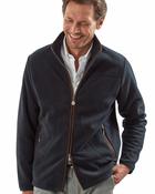Men's Fleece Full Zip, Navy image