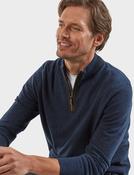 Men's Fine Gauge Half Zip (4804) Oceanic