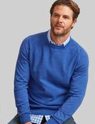 Men's Micro Texture Crew (4204) Military Blue