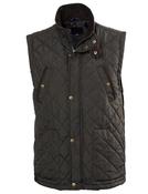 Heritage Quilted Gilet, Green image