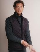 Fleece Lined Quilted Gilet (3024) Purple