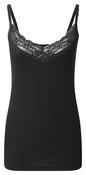 Women's Brushed Thermal Cami Vest Winter Top (2226) Black by Vedoneire of Ireland