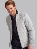 Men's Padded Hybrid Jacket, Grey image