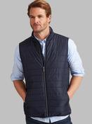 Men's Padded Hybrid Gilet (4717) Navy image