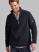 Men's Fleece Half Zip with Trim (4193) Navy image