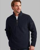 Men's Fleece Half Zip with Trim (4193) Navy image